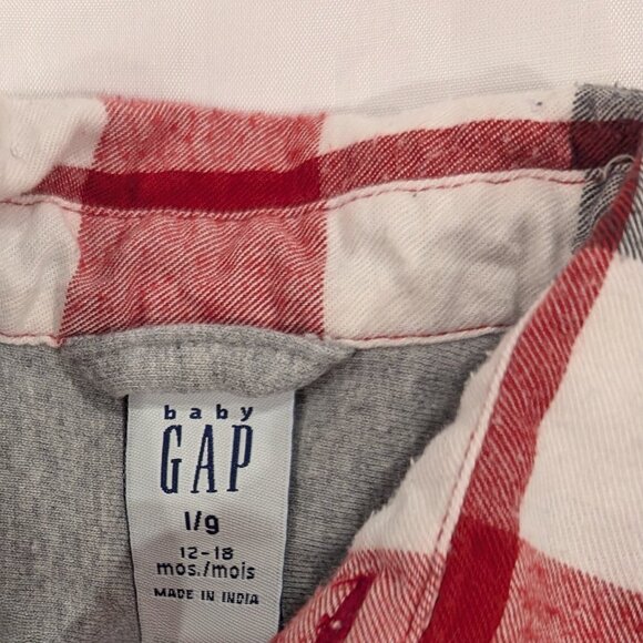 BabyGap Lined Plaid Flannel Shirt (Button-Down) - Picture 3 of 16